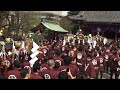 平成27年 浅草寺 本尊御示現会「浅草神社 宮神輿本堂・堂下げ」 。