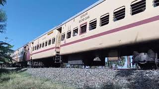 WDG 3A two green Tirunelveli to Sengottai Express 🚂💚💚