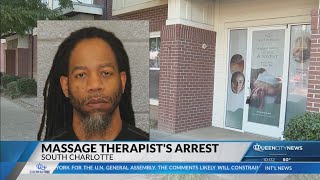 Massage therapist charged after hidden camera found at Charlotte spa