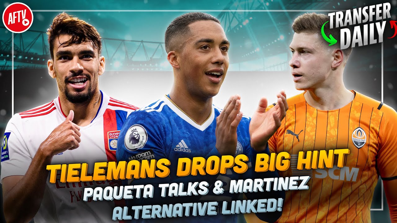 Tielemans Drops Big Hint, Lucas Paqueta Talks & Martinez Alternative Linked! | AFTV Transfer Daily