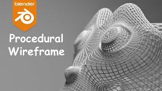Procedural Wireframe | Blender Tutorial