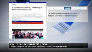 A baloldal katonákat küldene