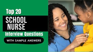 School Nurse Interview Questions and Answers for 2026