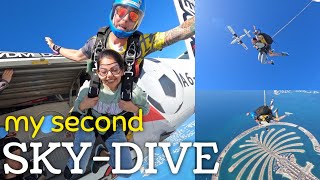 My Second Sky-Dive | Ahaana Krishna | Sky-Dive Dubai