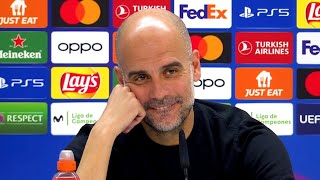 'HUGE MISTAKE to think we are here for revenge!' | Pep Guardiola | Real Madrid v Man City  [ENG/ESP]