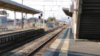 JR宇部線 居能駅2 広セキ クモハ123-5 電車 2016/03/27 16:38:21