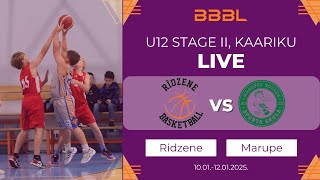 Ridzene 2013 vs Mārupes NSS 2013 | BBBL Boys U12