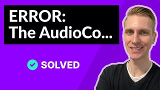 The AudioContext was not allowed to start. It must be resumed or created after a user gesture (FIX)