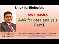 Linux_2 - Awk for data analysis - part 1