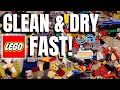 How to CLEAN and DRY Lego Parts FAST!