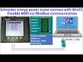 Energy power meter connect directly with WinCC Flexible 2008 HMI