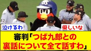 【感動】元プロ野球審判がつば九郎の神対応を明かし、涙が止まらない【なんJ反応集】