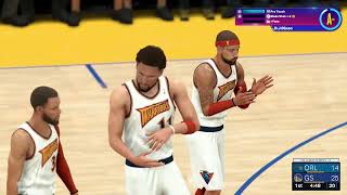 NBA 2K24 My CAREER - FINALS | GAME 2 | 1st Qtr | 27 Pts | WARRIORS Vs MAGIC |DJ DIXON PG#1 |Gameplay