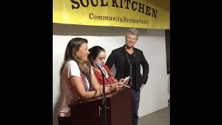 Dorothea's challenge for Soul Kitchen Volunteers