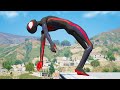 GTA 5 SPIDERMAN x MILES MORALES Ragdolls Compilation Episode 01 (Euphoria Physcis Showcase)