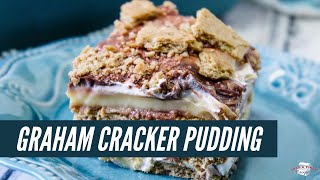 Graham Cracker Pudding | Easy No-Bake Dessert!