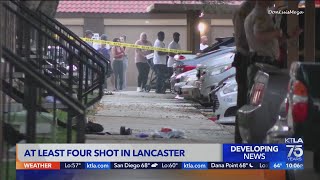 4 struck by gunfire in Lancaster