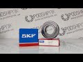 Подшипник на стиральную машину ariston electrolux skf 6206 2z размеры 30 62 16