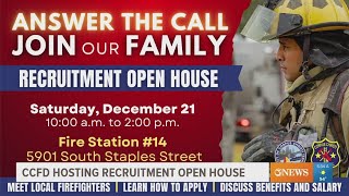 'Answer the Call'| CCFD looking for firefighters to join the family