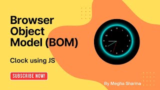 38 - JS BOM Clock using #javascript