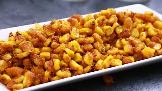 Crispy Corn | రెస్టారెంట్ టేస్ట్ తో పిల్లలు ఇష్టంగా తినే క్రిస్పీ కార్న్ | Spicy Corn Snacks Telugu