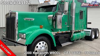 2000 KENWORTH W900L - 849172 - SOLD