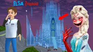 Zombie ELSA \u0026 her Palace😱 | SAKURA School Simulator Horror Drama 👺