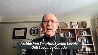 IRS Vatican Visit - Secondary Delegate Archbishop Emeritus Sylvain Lavoie, OMI Lacombe Canada