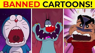 Controversial cartoons that got Discontinued!