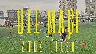 2012 DOĞUMLULAR U11 DAMLA SPOR MAÇI - GERİDEN OYUN KURMA TAMAM ARTIK