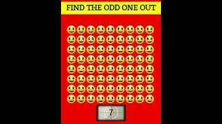 HOW GOOD ARE YOUR EYES #70 l Find The Odd Emoji Out l Emoji Puzzle Quiz