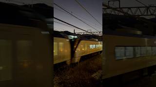 特急あずさ46号　小淵沢駅発車#e353系 #ジョイント音