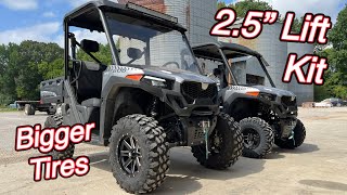 CFMOTO UFORCE 600 Lift Kit Install & Big Tires