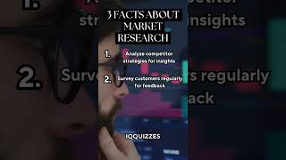 3 Facts About  Market Research #shorts #short #shortvideo #youtubeshorts #iqquizzes  #motivation