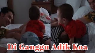 Lucunya Lucio Otthild William Lagi Tidur Di Ganggu Adik Koa ini