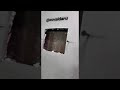 Life hack quickly repairing a hole in drywall \ Лайфхак быстро ремонтируем дыру в гипсокартоне