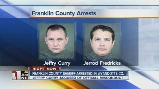 Franklin County Sheriff, deputy arrested