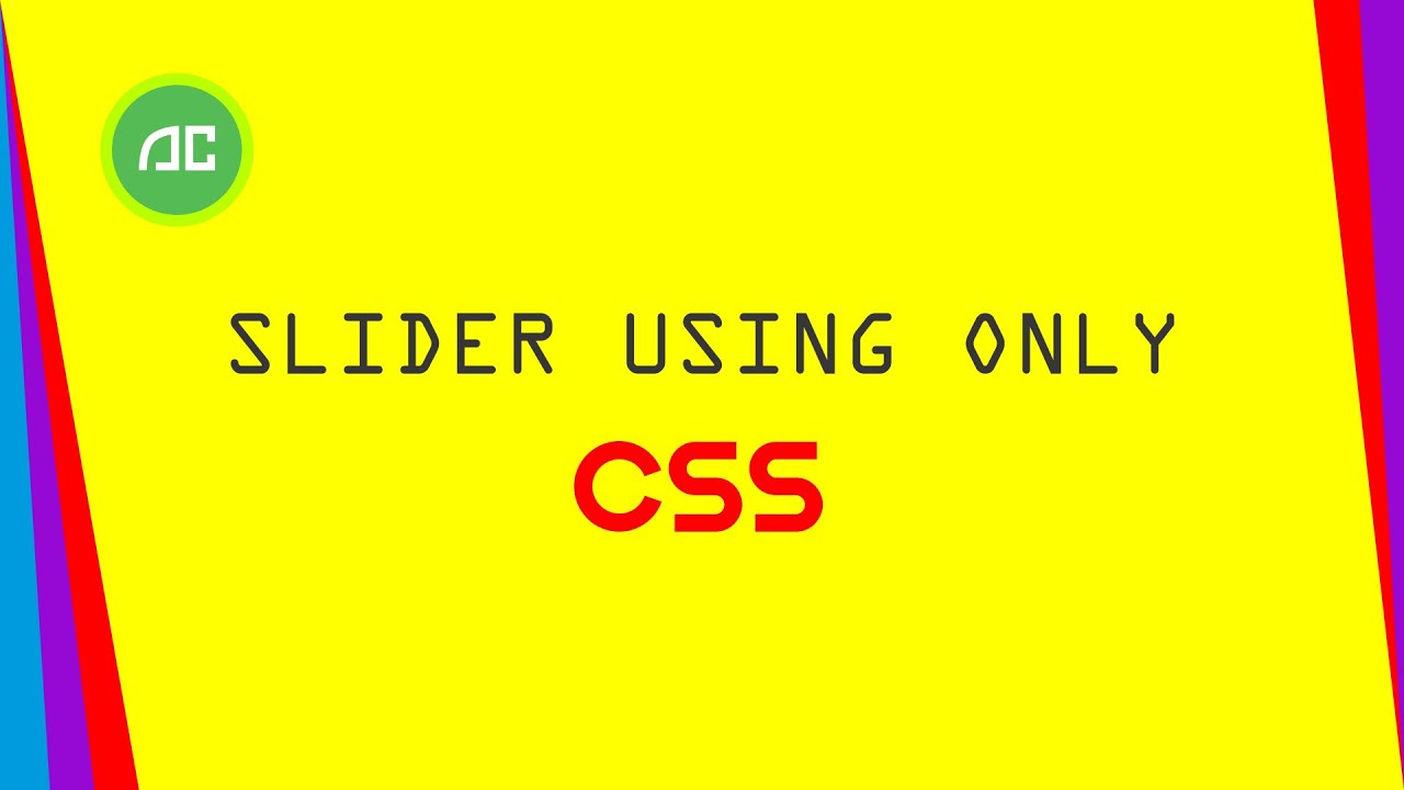 Simple Css Html Slider Sciencekum