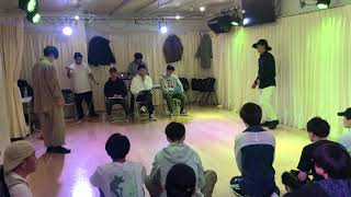 2020/3/12  ダンスバトル「 ばぶりしゃす！？番外編 CHALLENGEサイド vol.2」1回戦。