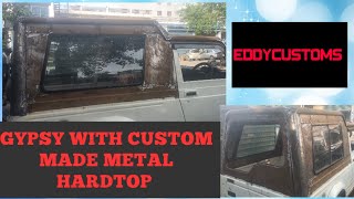 Custom Metal Hardtop Upgrade for Maruti Gypsy||#gypsy #viral #car