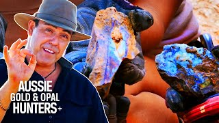Opal Whisperers Mine Stunning Blue & Green Opal Gemstones | Outback Opal Hunters