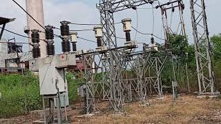 11KV to 33KV Switch Yard explained with Surge Arrestor, Circuit breaker, Electrical Engineering