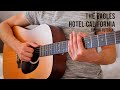 The Eagles - Hotel California EASY Guitar Tutorial With Chords / Lyrics