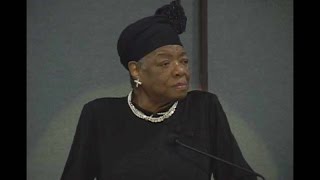 Dr. Maya Angelou at Evergreen, “Rainbow in the Clouds.”