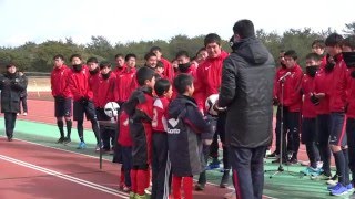 宮崎キャンプトレーニング6日目:サッカー教室