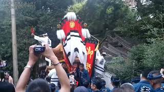 【土生瀧町だんじり新調入魂式】意賀美神社宮入！御披露目曳行！