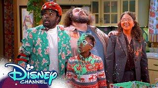 Crazy Holiday Surprise 😱| Just Roll With It | Disney Channel