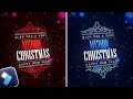 Christmas Text Animation in Filmora | Filmora 14 Tutorial
