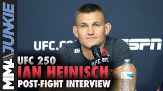 UFC 250: Ian Heinisch full post fight interview