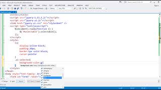 jQuery selectable widget
